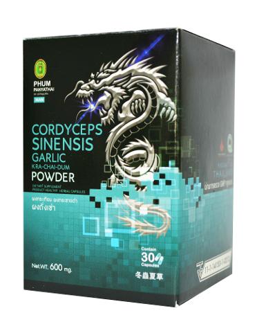 เห็ดถังเช่าบรรจุแคปซูล สำหรัยผู้ชาย